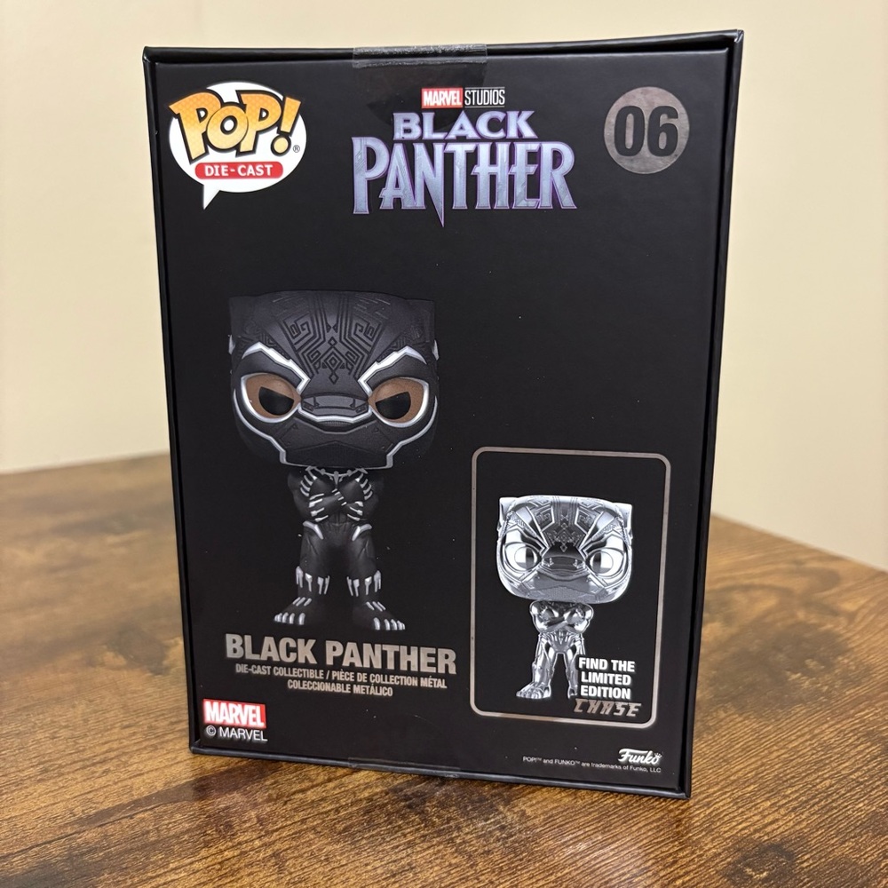 Funko Pop! Diecast: Marvel - Black Panther - Funko (Exclusive) #06